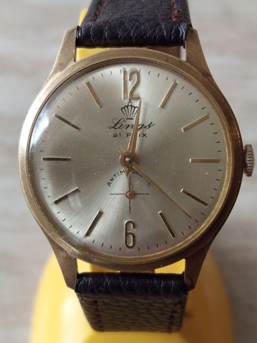 Стар механичен часовник"Lings" 21 prix