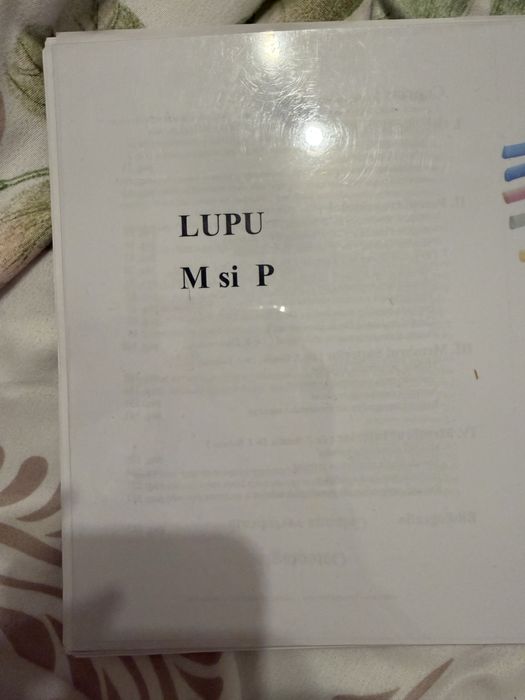 Carte anatomie Lupu peretii trunchiului si membre