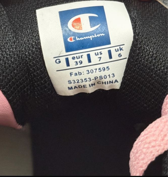 sneakers low champion pink