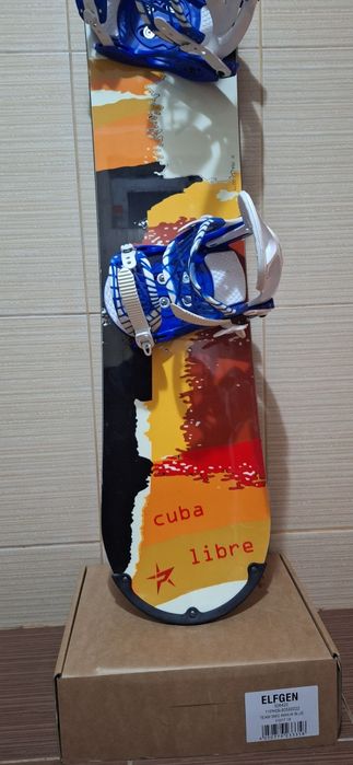 Placa snowboard 155cm -legaturi boots