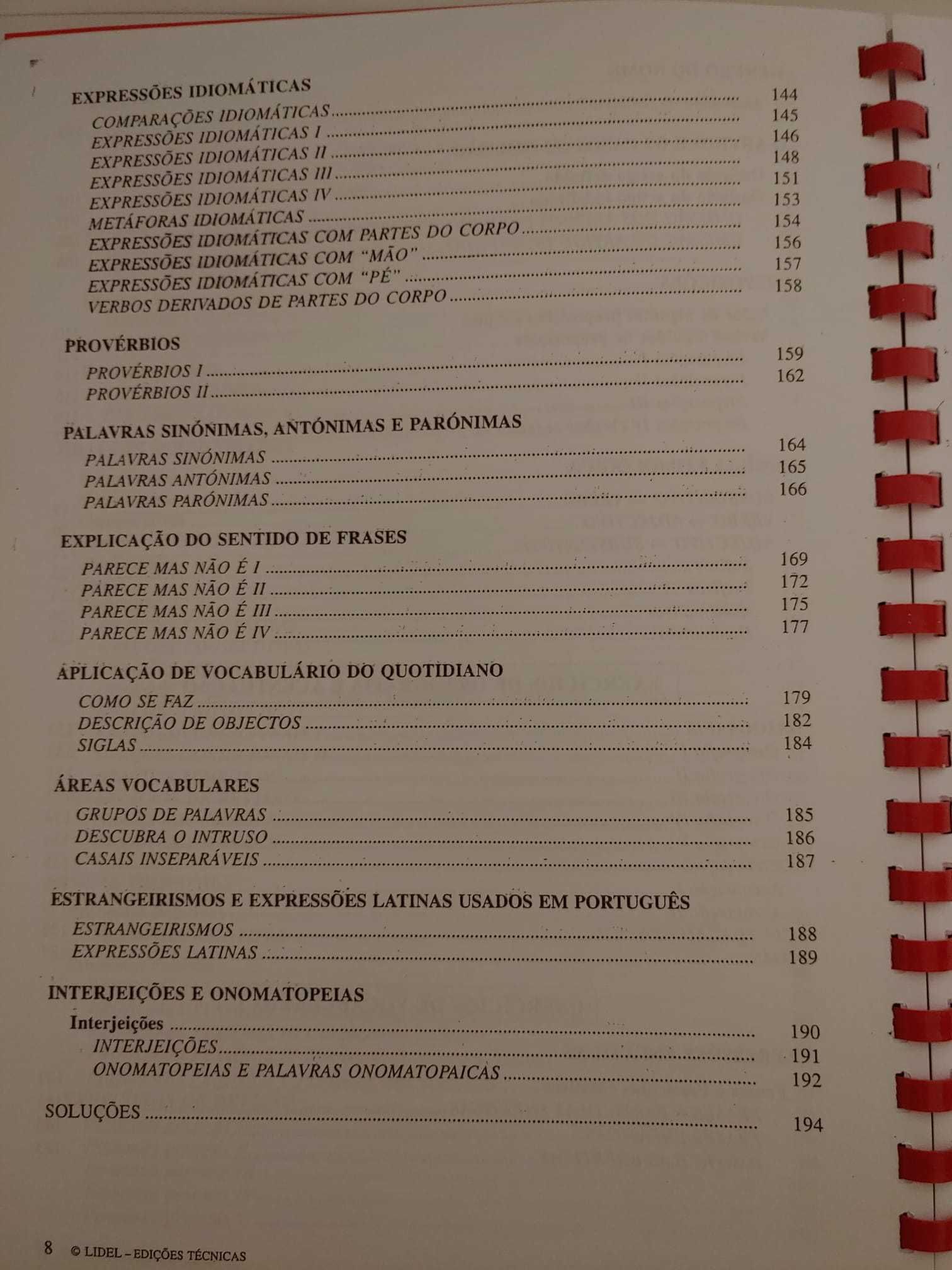 Gramatică și vocabular limba portugheză