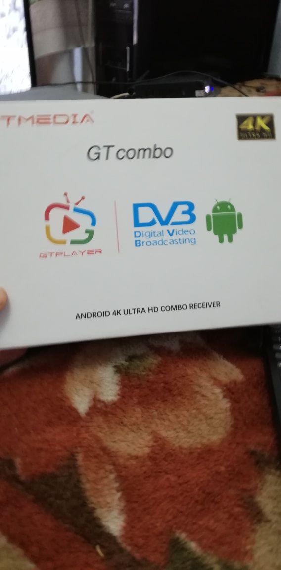 Gt media 4k cu android 9 combo configurat