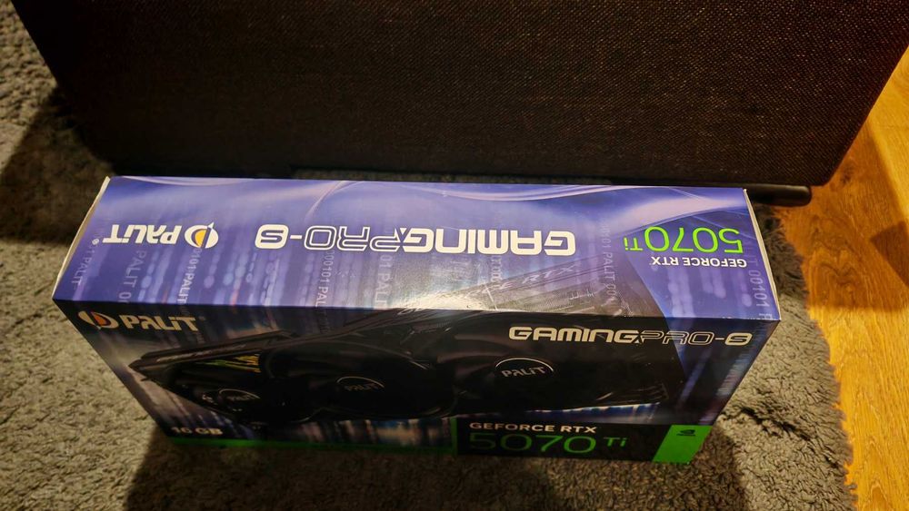 Видео Карта Palit RTX 5070 Ti GamingPro-S 16GB GDDR7