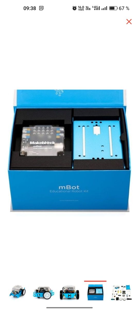 Mbot makebot мобильный робот конструктор