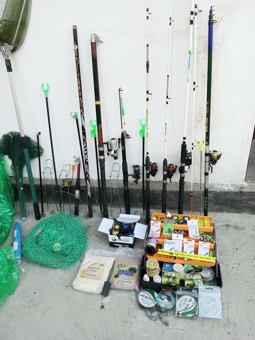 Полный боевой комплект для рыбаков