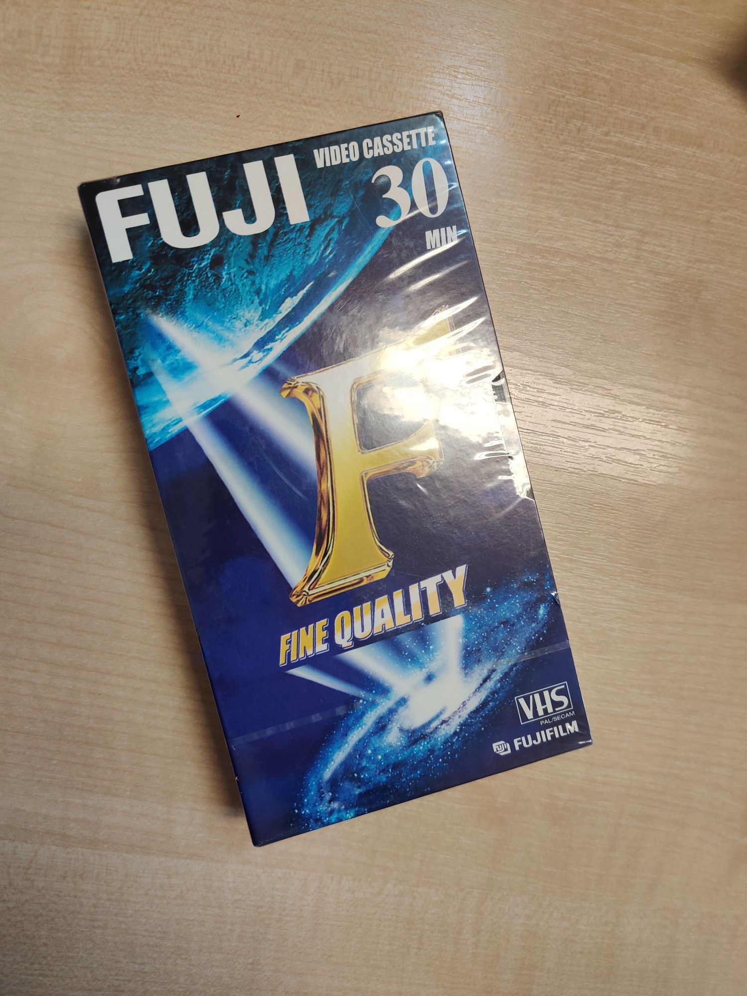 Casetă VHS FUJI sigilată 30 min colecție vintage