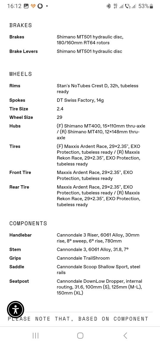 Mountain bike  Cannondale Scalpel s2 Carbon,mărime M,1x12, roti pe 29