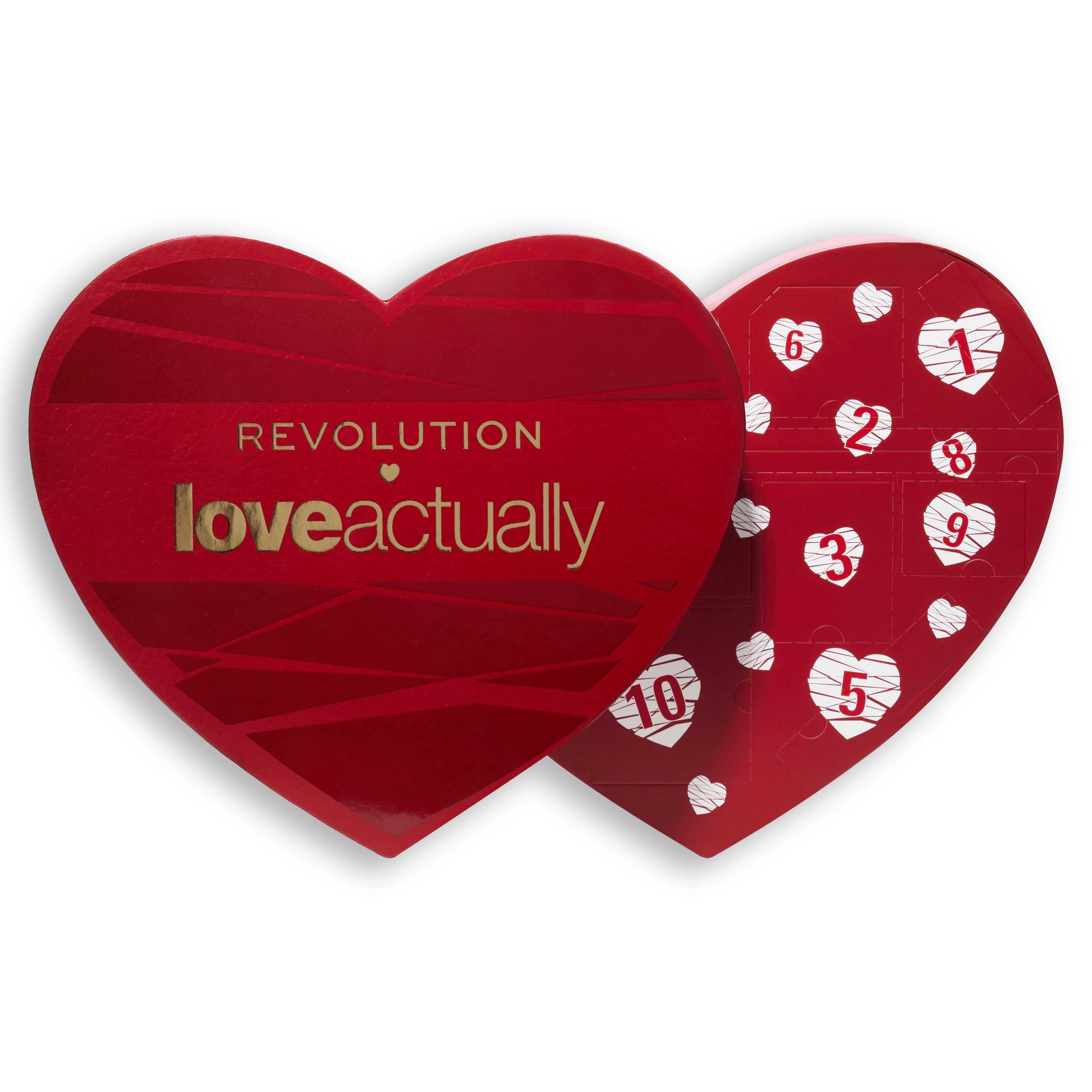 Revolution Адвент Коледен календар Love Actually 12  с козметика грим