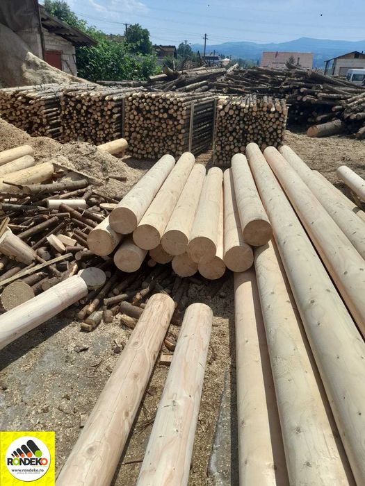 Stalpi din lemn tratat Linii Electrice, Fibra Optica, Telefonie!