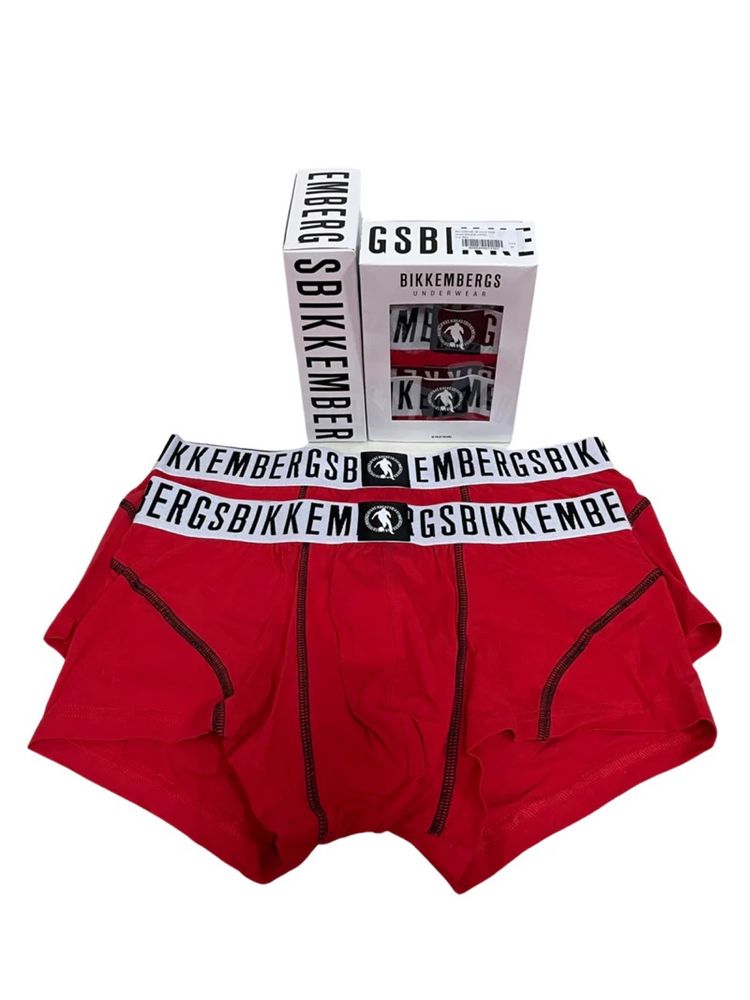 Оригинални мъжки боксерки Bikkembergs BKK1UTR06BI_RED