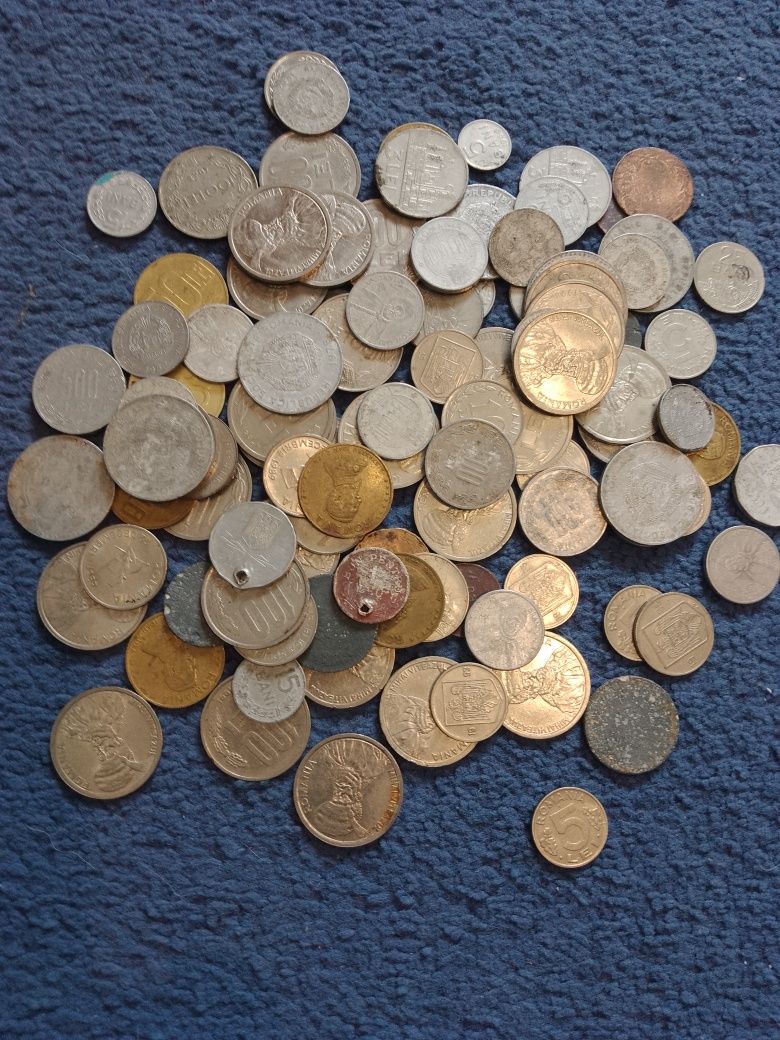 monede romanest vechi si noi pentru colectionari