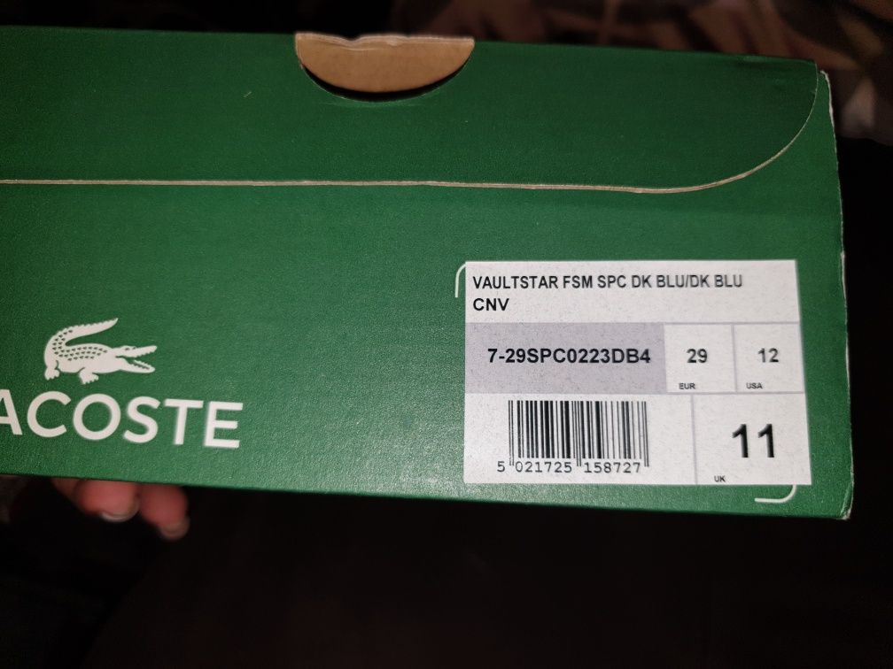 Детски обувки LACOSTE