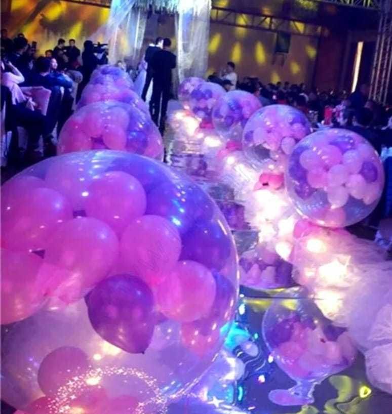 Baloane heliu dansul mirilor Kit sistem wireless 4 sau 8 baloane