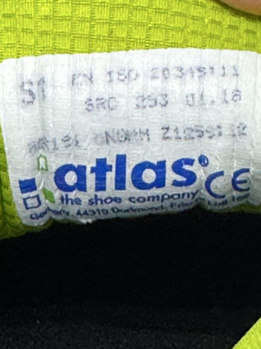 Работни обувки с метално бомбе ATLAS .Номер 43