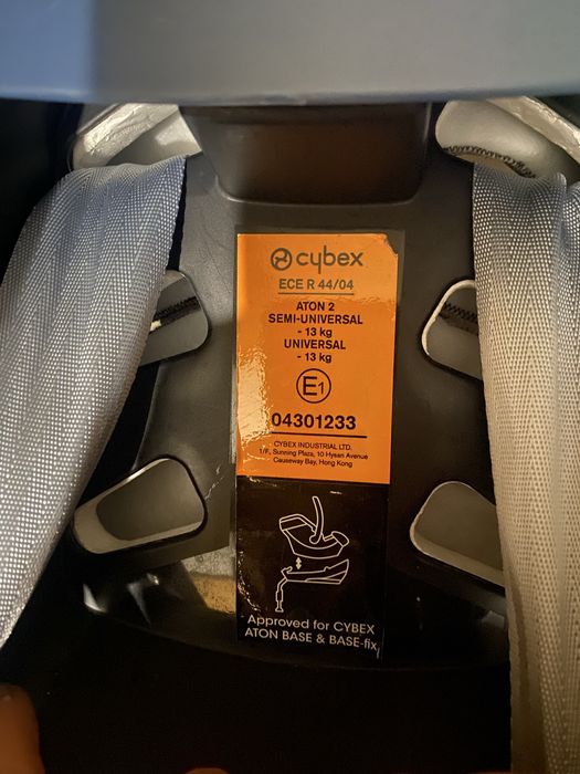 Cybex Aton 2 и база Aton base fix