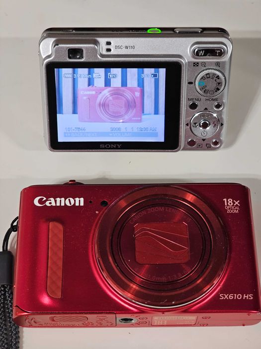 Y2K Aparat Foto digital compact Sony DSC W110 7.2MP 4xZoom