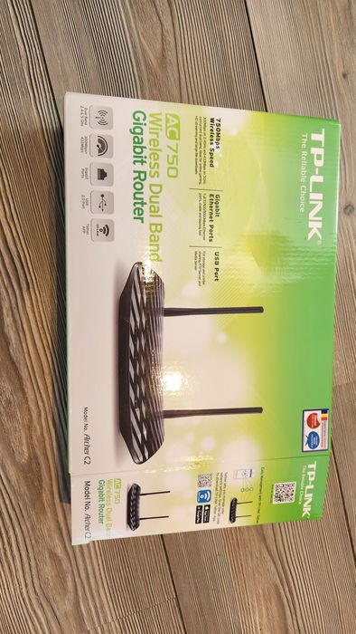 Router Tplink Archer C2, AC 750