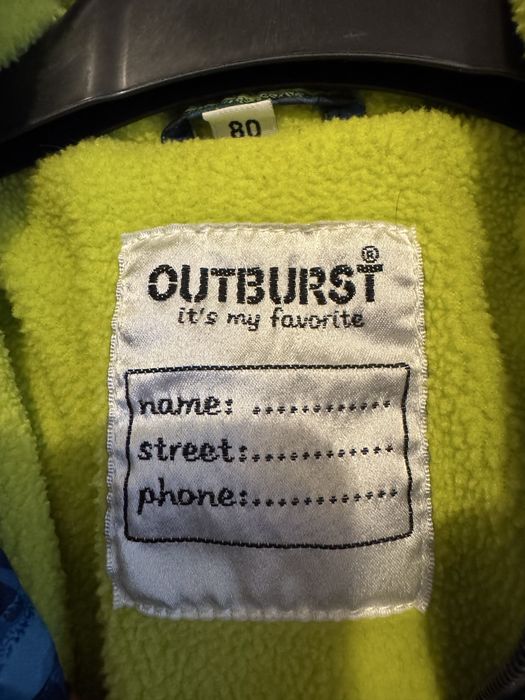 Combinezon pt iarna - Outburst 80