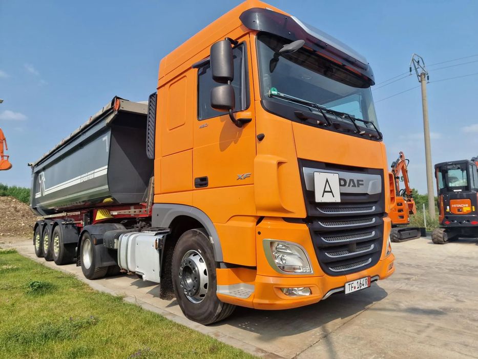 DAF XF 480, 2020, 544.645km, KIT BASCULARE, 28.900 EUR+Tva, Cutie automata+RETARDER 6 trepte, Aer conditionat stationare, anv 70% ok, rezervor 600l, Carte Identitate, Statie radio, Parasolar exterior, faruri ceata,posibilitate leasing 4 ani,28900eur+tva