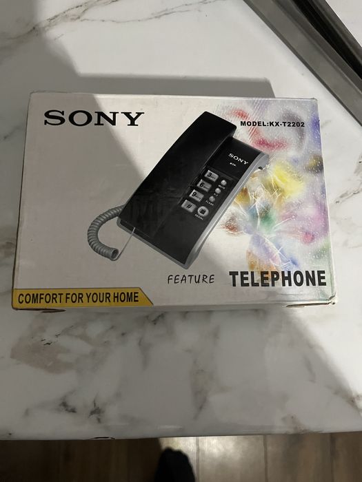 Телефон стационарный новый sony