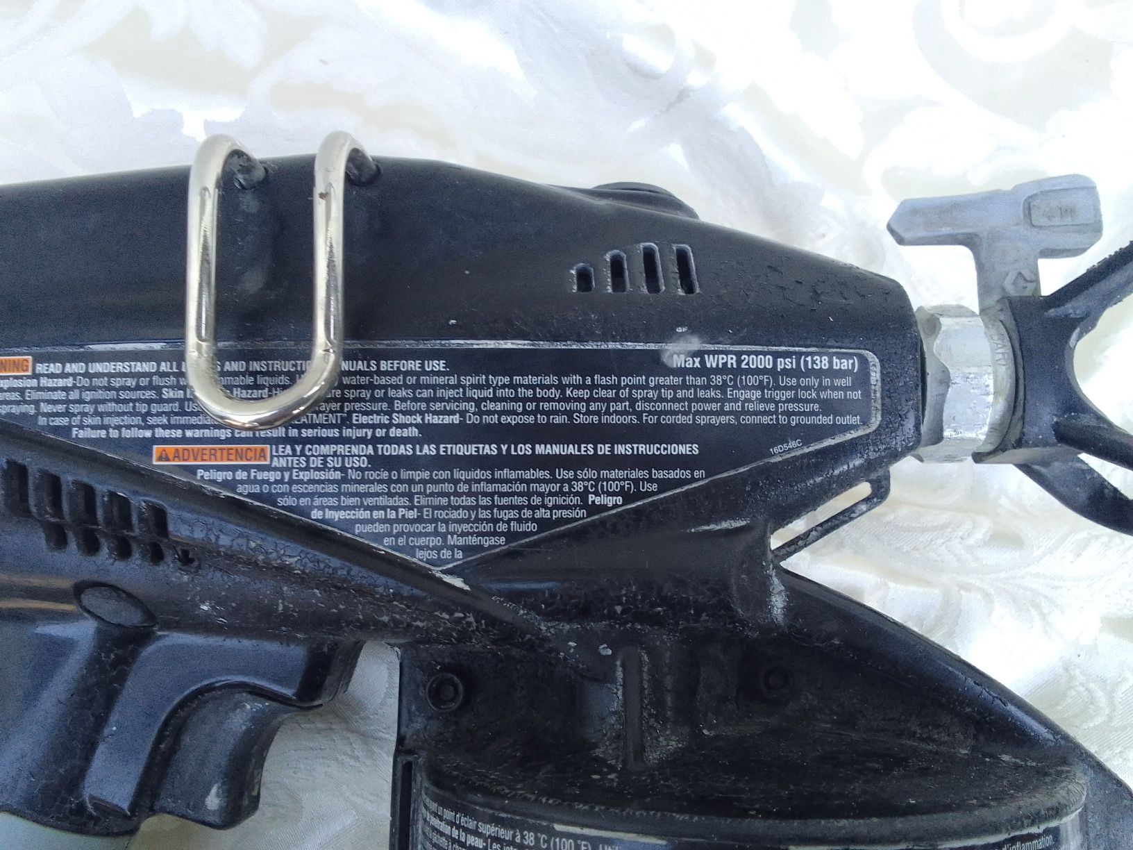 Акумулаторен безвъздушен пистолет Graco 18v li on