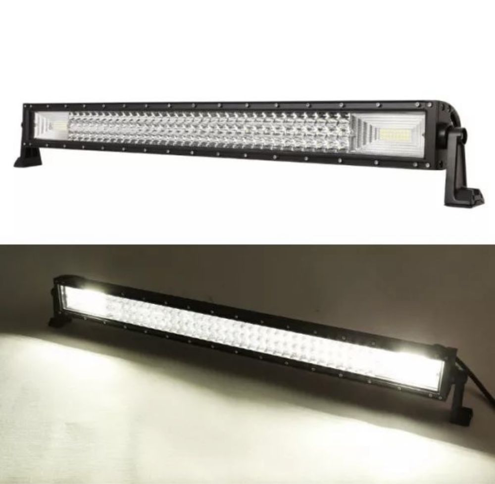 86 СМ 459W Мощен 7D 7Д Led Bar Лед Диоден Бар Фар Прожектор 12V 24V