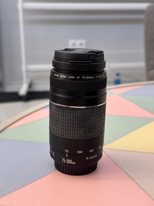 Canon EOS 600D + 2 obiective (Canon ED 75-300mm + Canon EF 18-55mm)