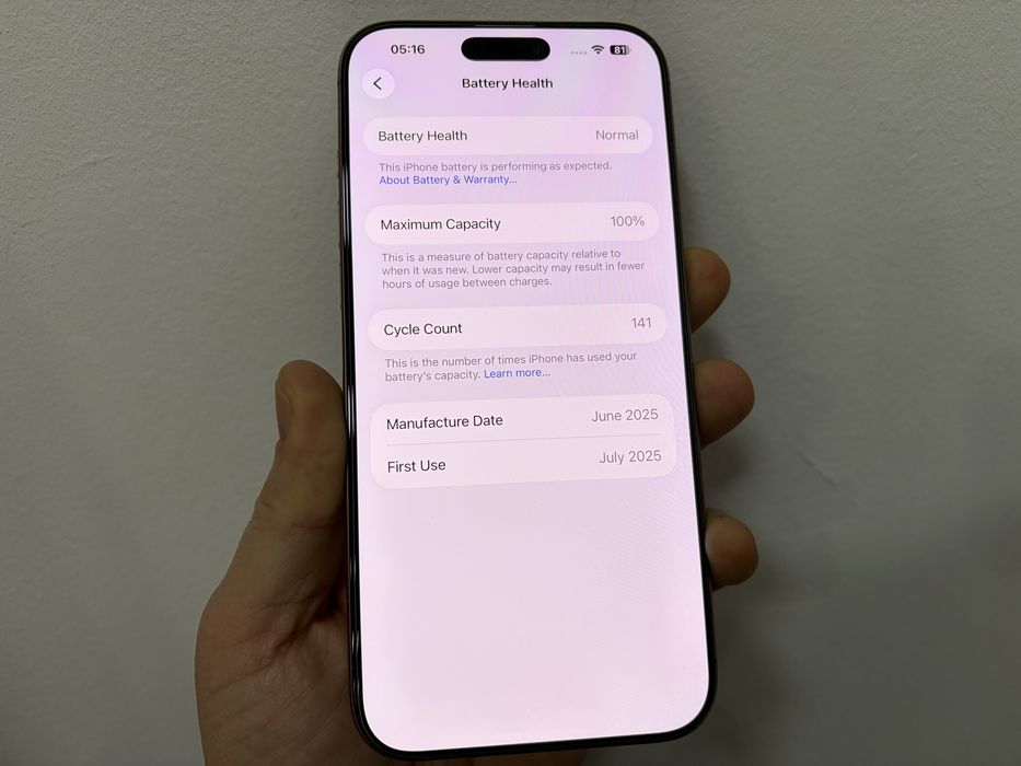 Iphone 16 Pro Max, 256 gb, Desert Titanium