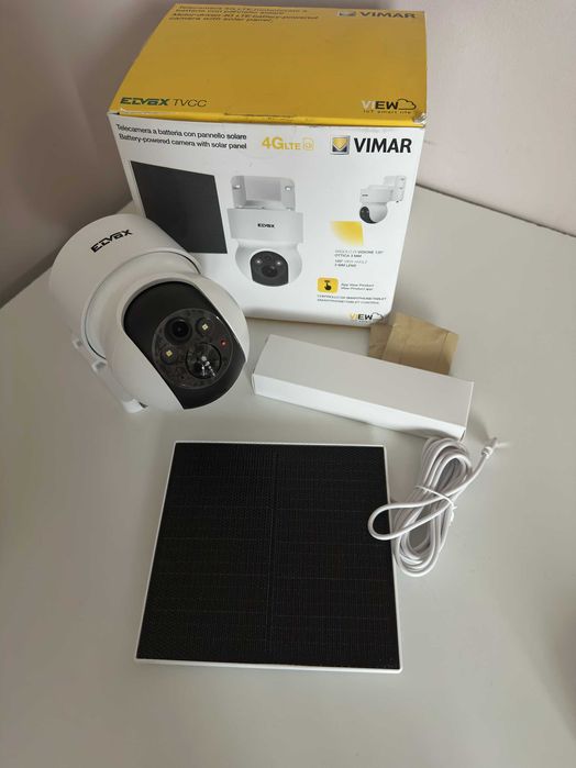 Camera Vimar Elvox 46243.030CL Panou solar Acumulator 4G/LTE 3Mpx