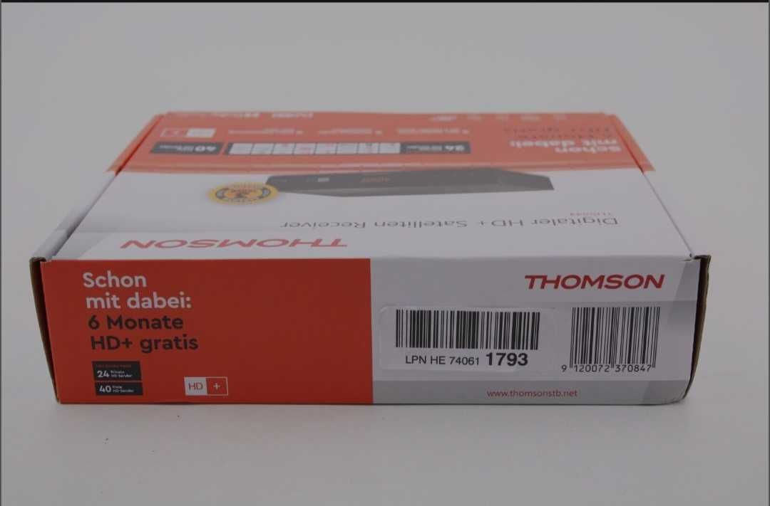Сателитен приемник Thomson THS844  цифров HD чисто нов, USB,HDMI,SCART