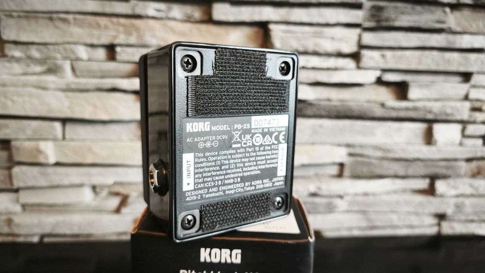 Tuner chitara Korg Pitchblack XS Acordor de podea - Garantie