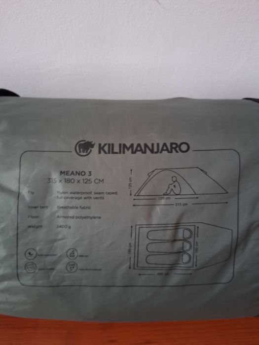 Cort 3 persoane Kilimanjaro