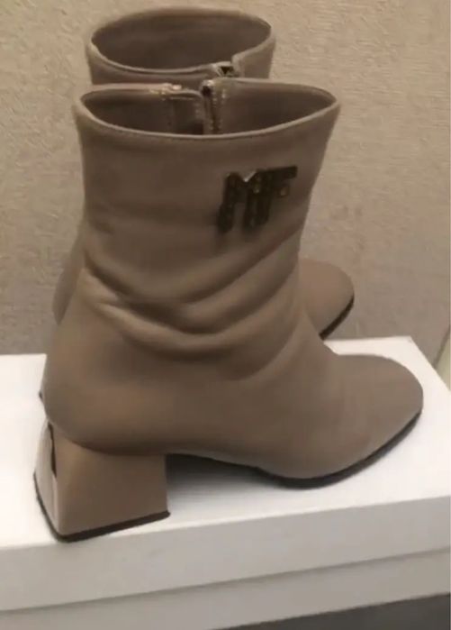 Продам кожаные ботильоны производства Италия