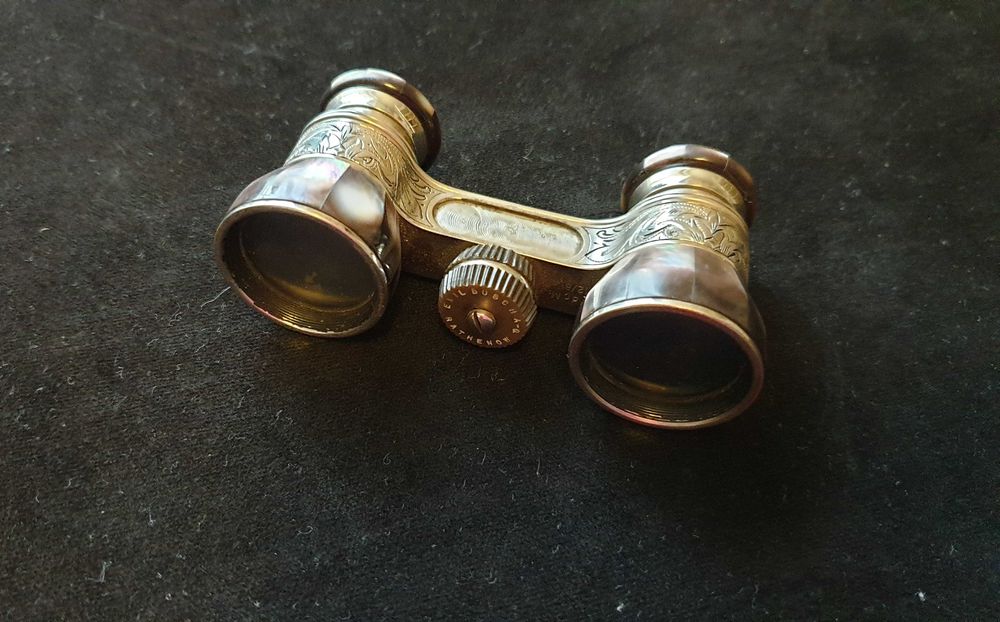 BINOCLU pentru teatru - vintage Emil Busch A-G Rathenow