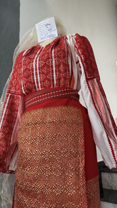 Costum popular muntenia vechi autentic ,intreg