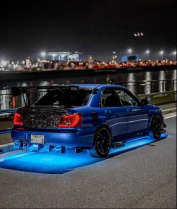 Kit Lumini UNDERGLOW RGB – 4 benzi LED (120cm + 150cm)