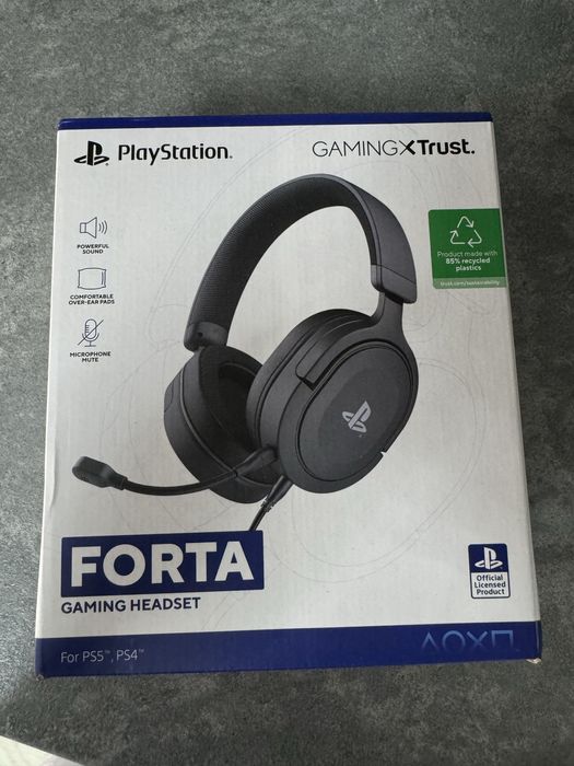 Căști gaming Trust - GXT 498 Forta, PS5, negre