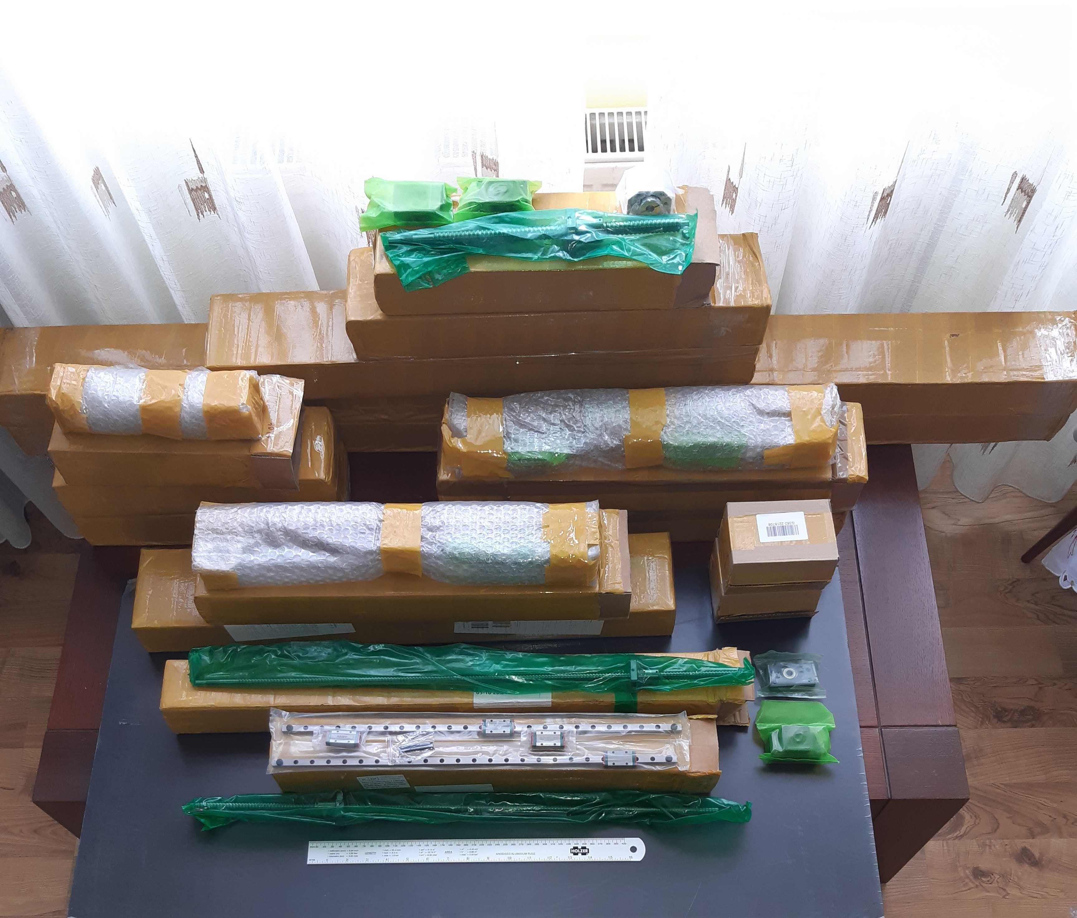Surub cu bile 1204, 1605 , 350-1500mm pentru CNC, utilaje automatizari