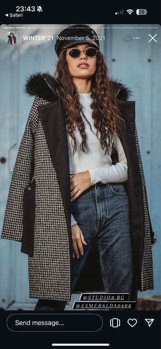 Палто Foteva размер XS