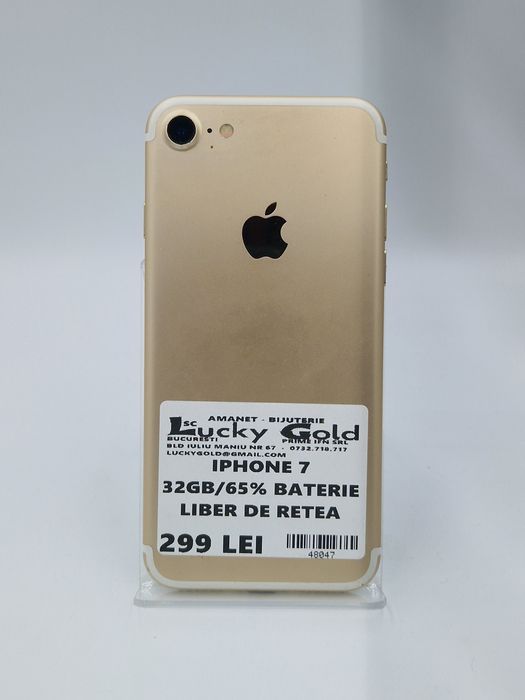 Iphone 7 32Gb/65 Baterie Garantie #48047