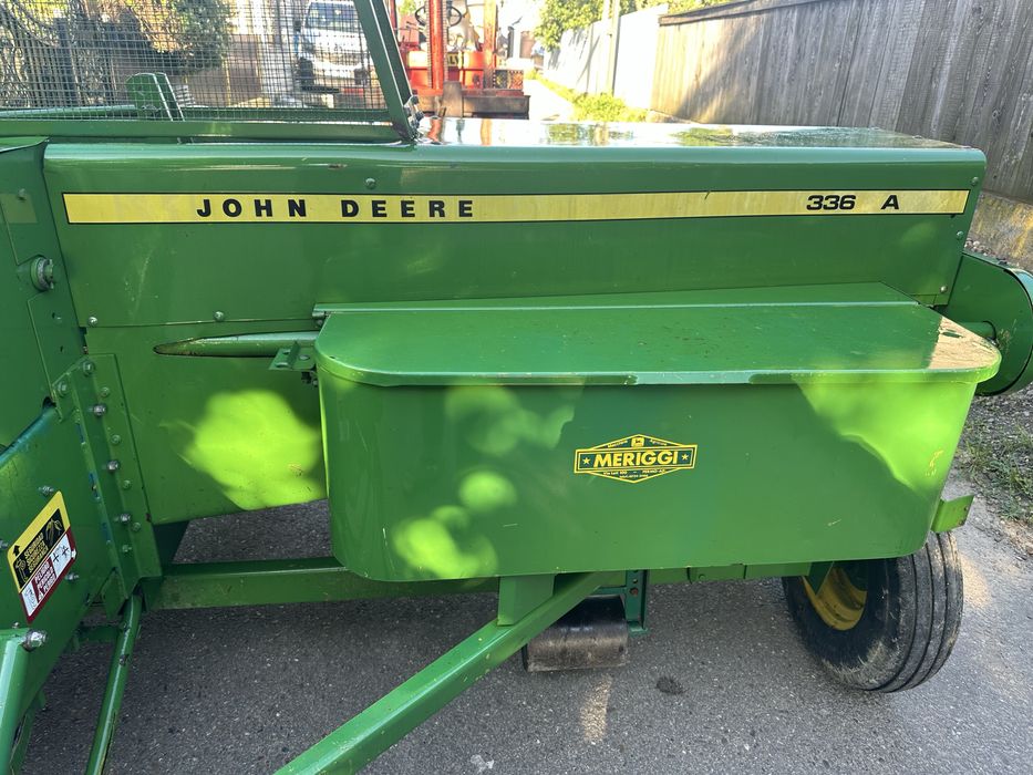 Presa balotiera john deere 336 A impecabila ca noua ORIGINALA