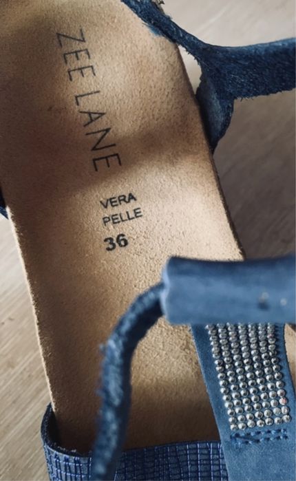 Zee Lane sandale piele intoarsa