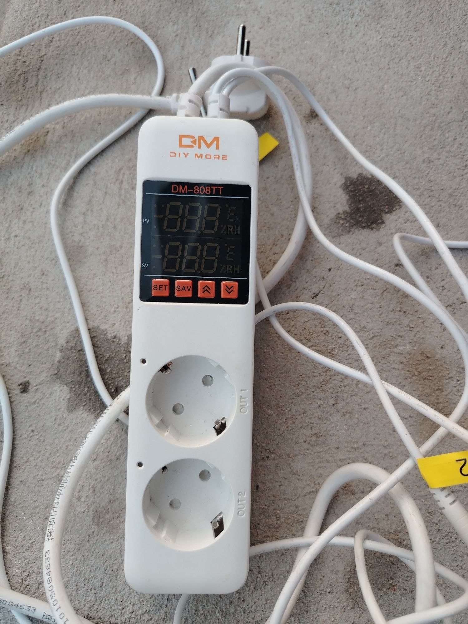 Termostat digital Pymeter cu 2 senzori pentru reptile, acvariu, terari