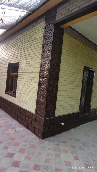 Fasadni pilitka uy tashqi fasadi uchun