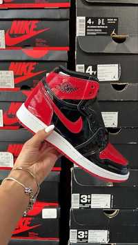 Air Jordan 1 High Patent Bred