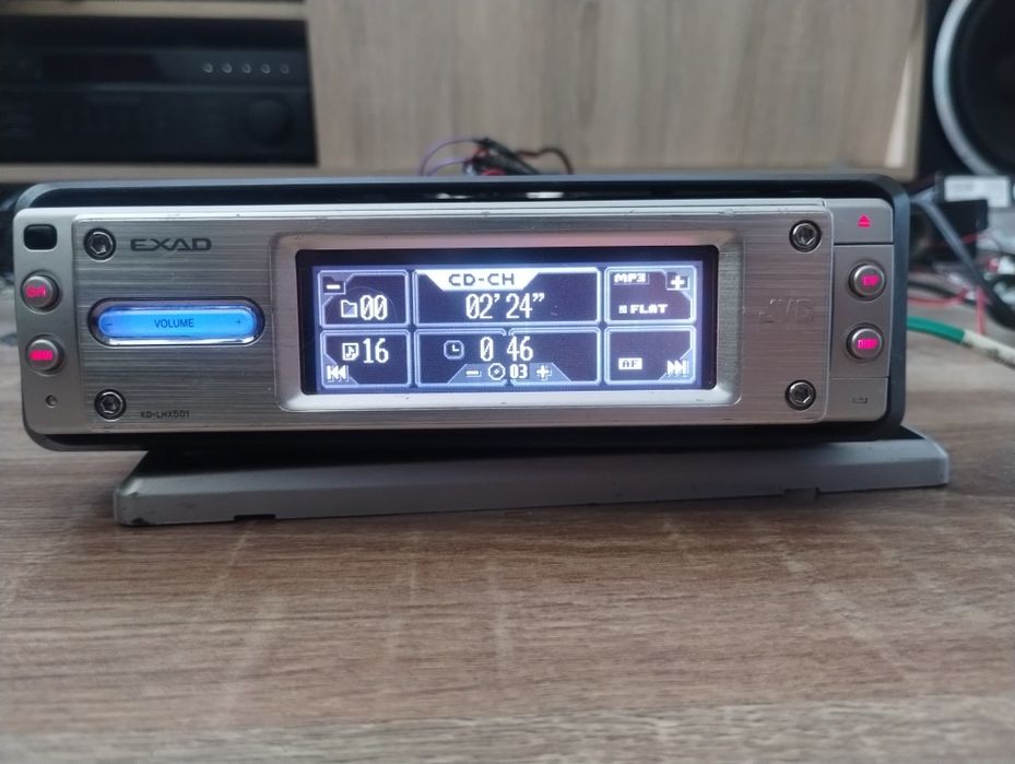 Unitate audio (cd mp3) JVC EXAD plus magazie 12 cd-uri mp3