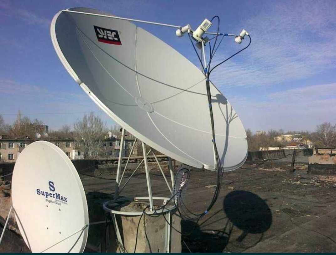 Настройка ремонт спутникових и местних антенн на 100%