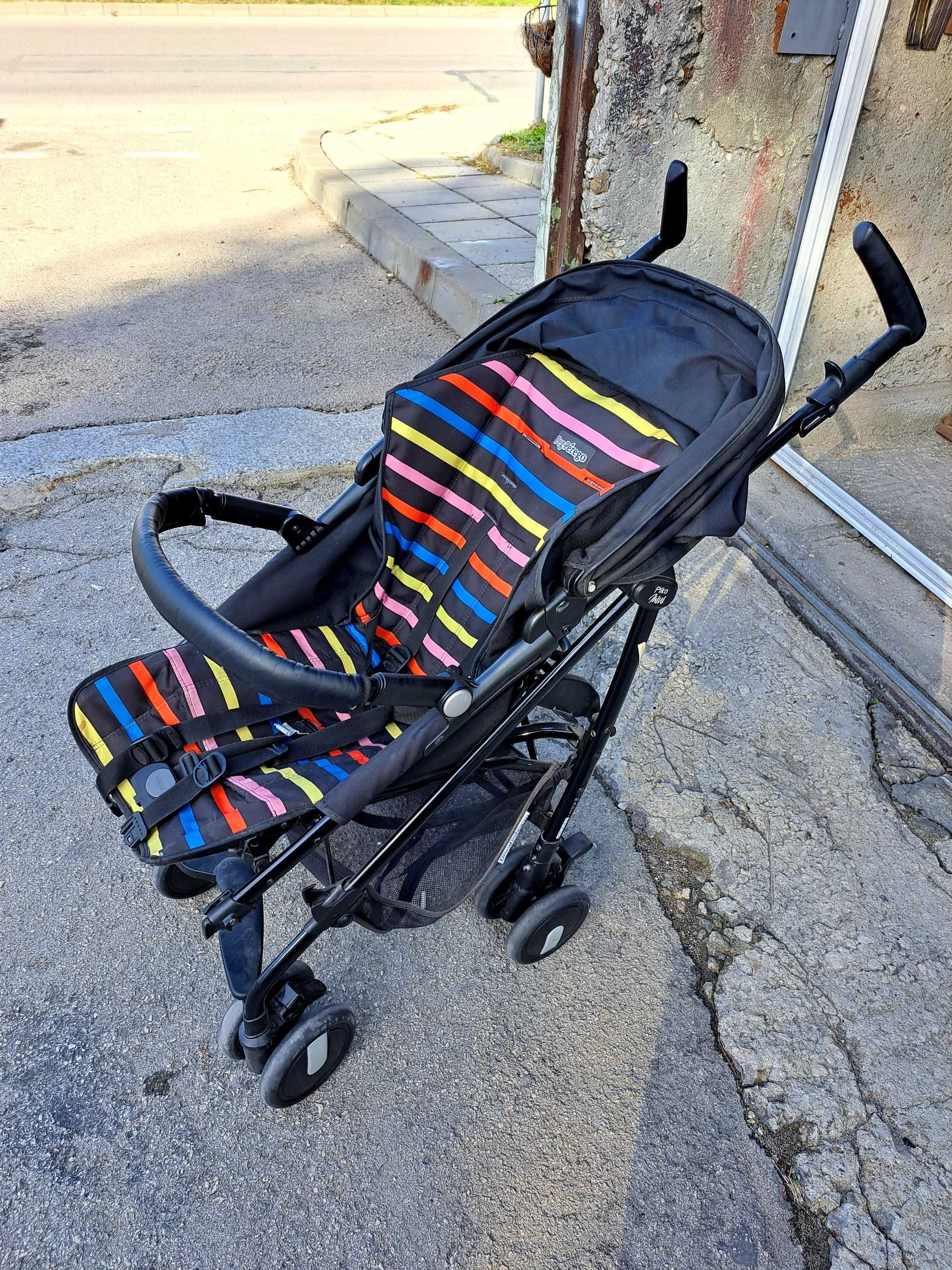 Детска количка Peg Perego Pliko Mini, Neon