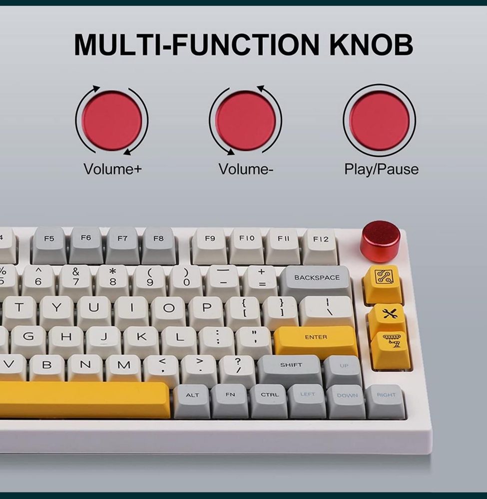 Tastatura mecanica Wireless Epomaker TH80 Pro Noua Transport Inclus