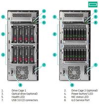 Сервер HPE ProLiant ML110 Gen10 Server / Intel Xeon-Bronze 3206R